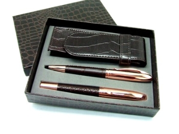 Sets Lápices Encobrizados Con Ecocuero