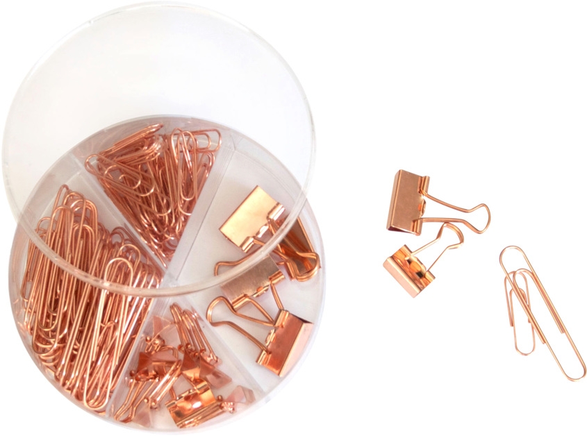 Set de clips cobre